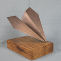 Avión con base de Madera